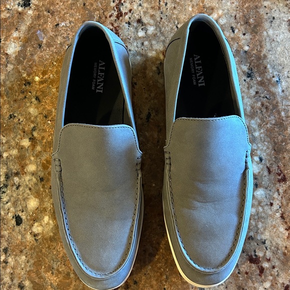 Alfani Slate Gray Slip-On Loafers size 9 - Picture 1 of 3